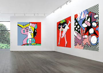 Kunst für die Pharmazie von Rod Neer. Die Galerie mit Werken namhafter Künstler.